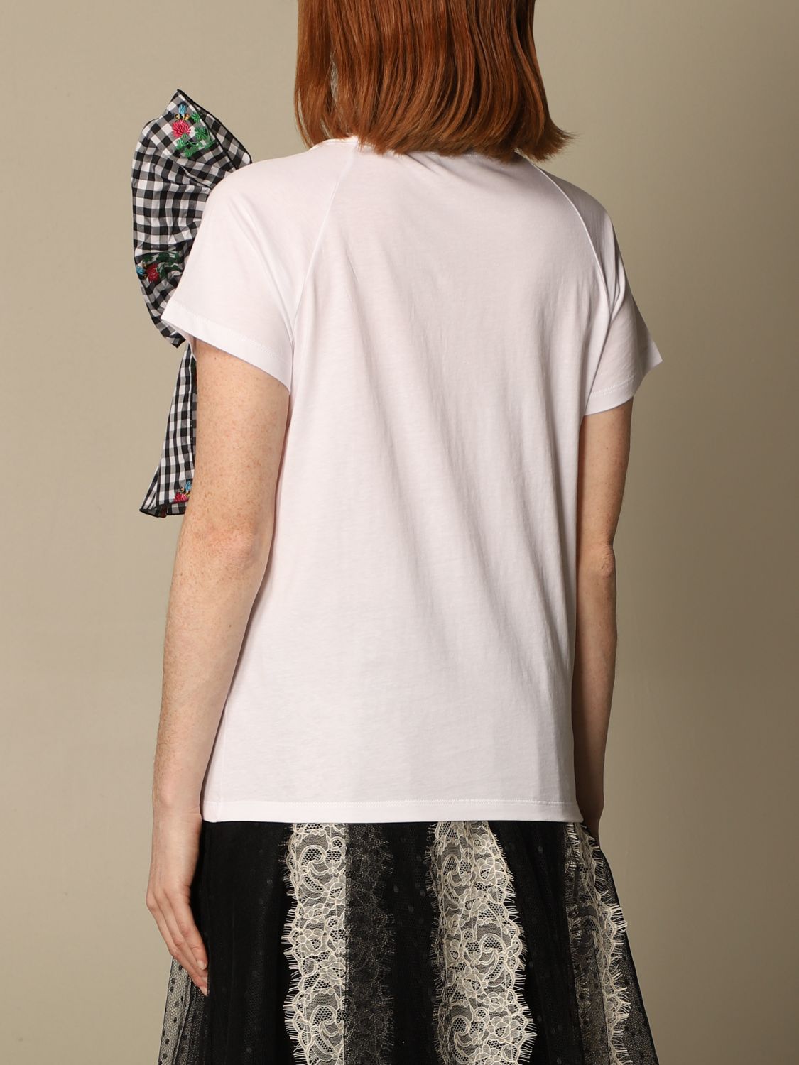 RED VALENTINO：Tシャツ レディース - ホワイト | GIGLIO.COMオンラインのRed Valentino Tシャツ