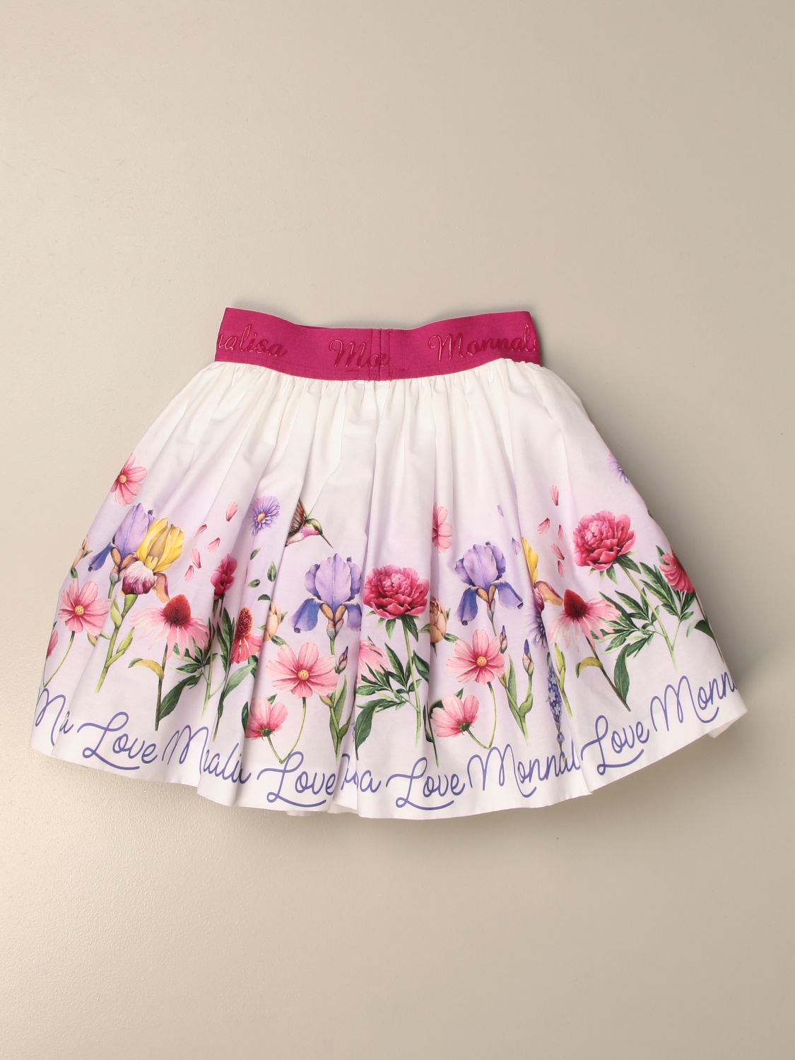 cotton skirt flowers