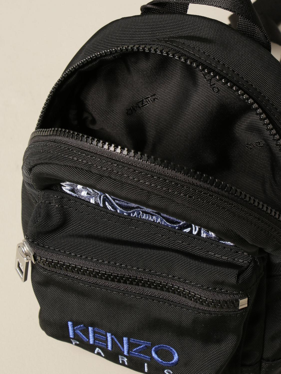 kenzo tiger canvas backpack