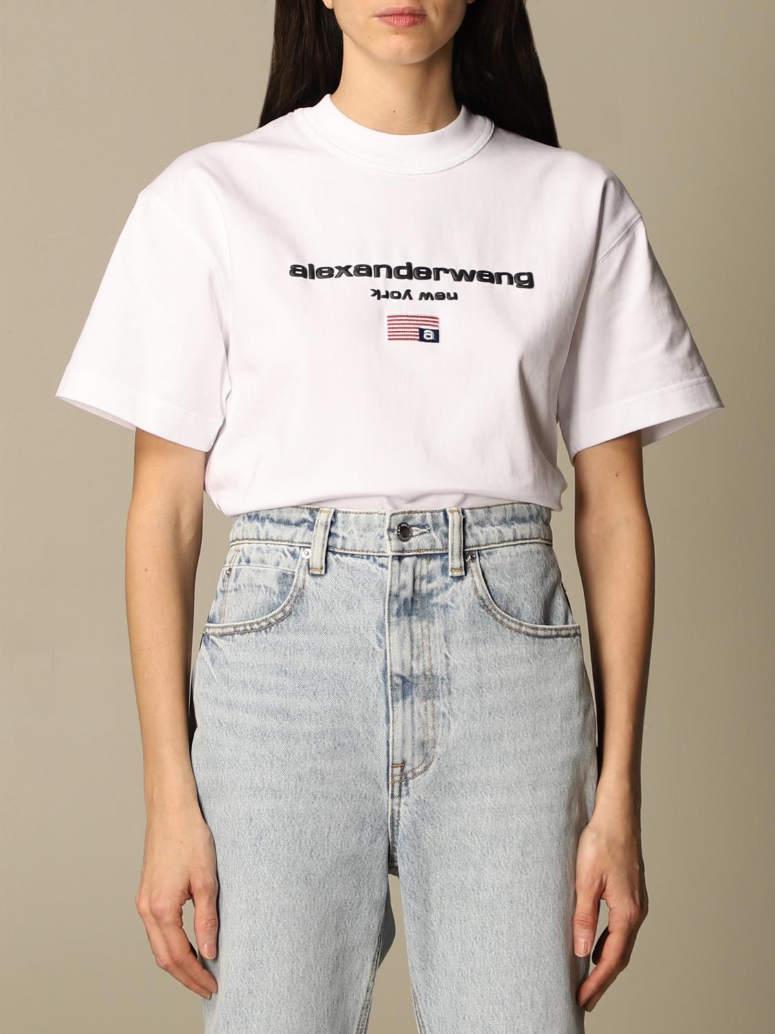 Alexander Wang アレキサンダーワン ロゴ Tシャツ-