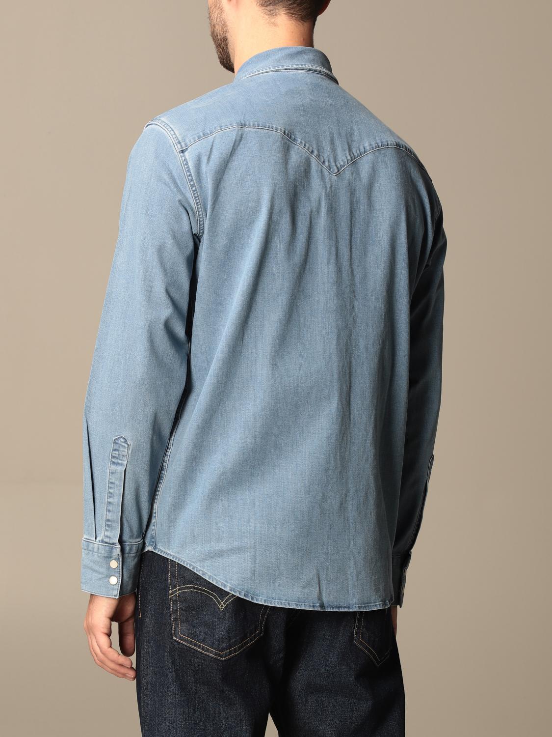LEVI'S denim shirt with patch pockets Denim Levi's shirt 85744