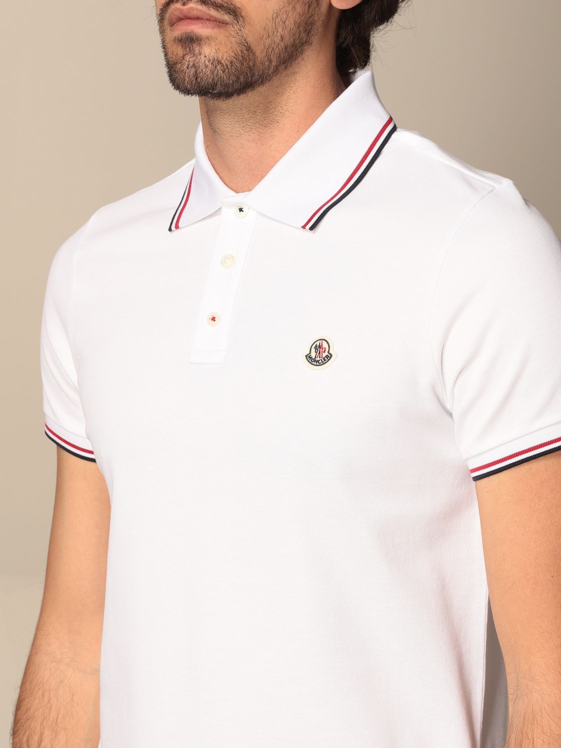 polo moncler homme