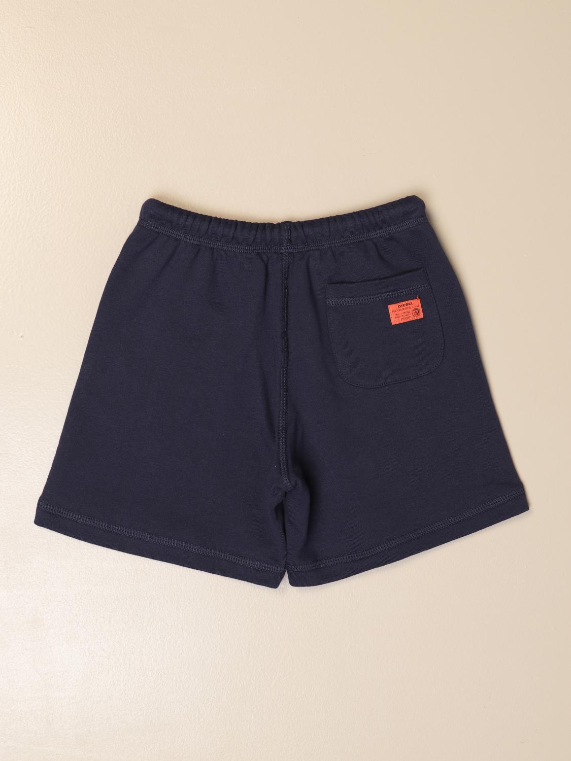 Diesel Outlet: jogging shorts with logo 