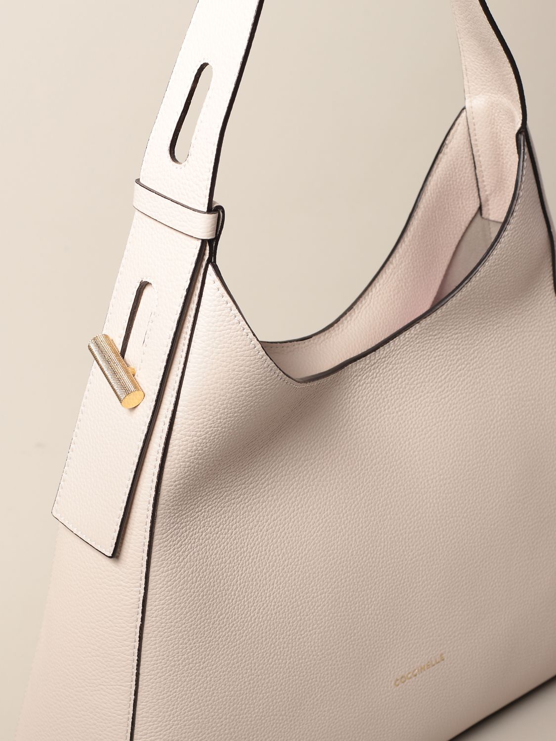 COCCINELLE: shoulder bag for women - White | Coccinelle shoulder bag