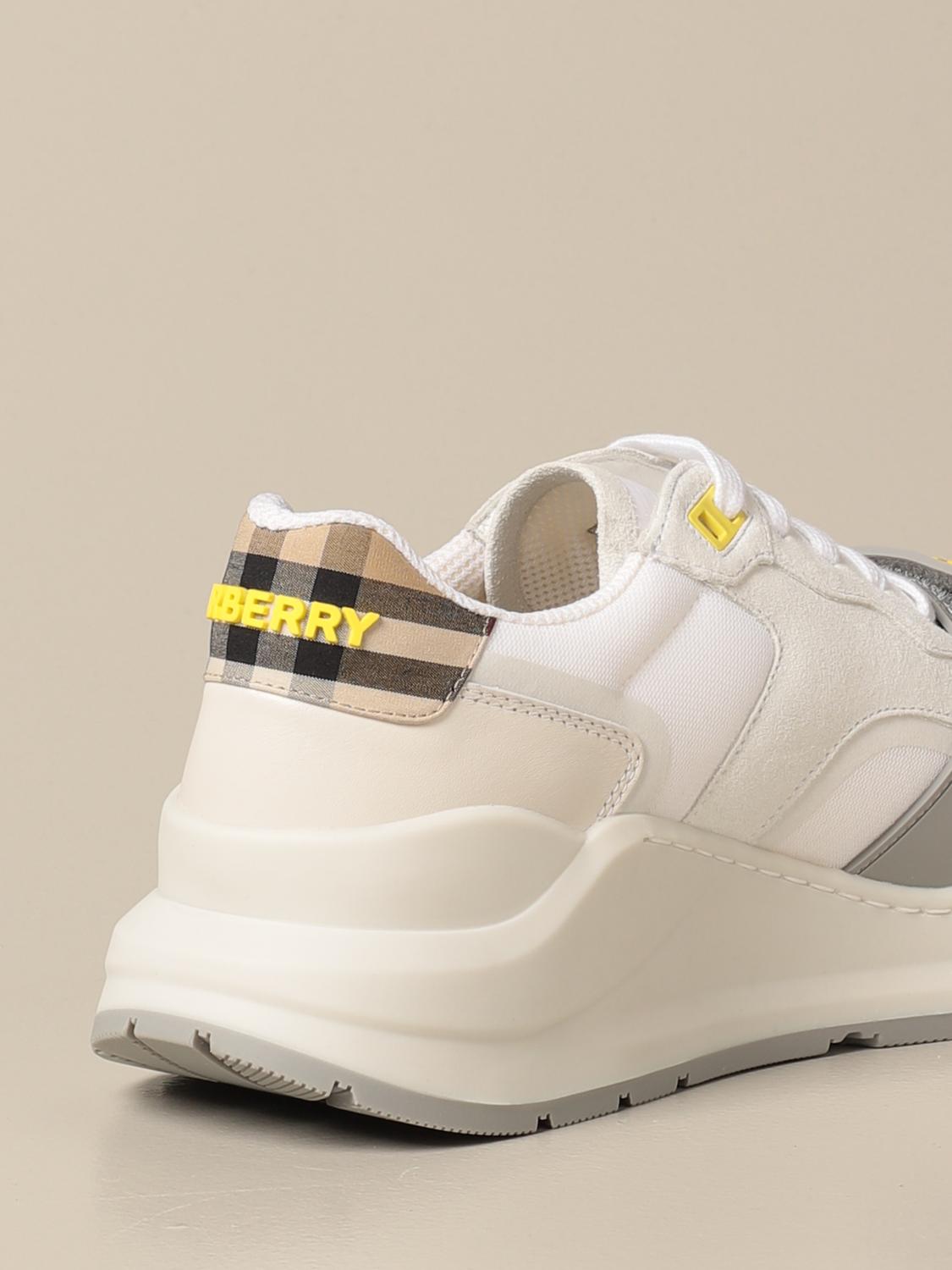 basket burberry blanche