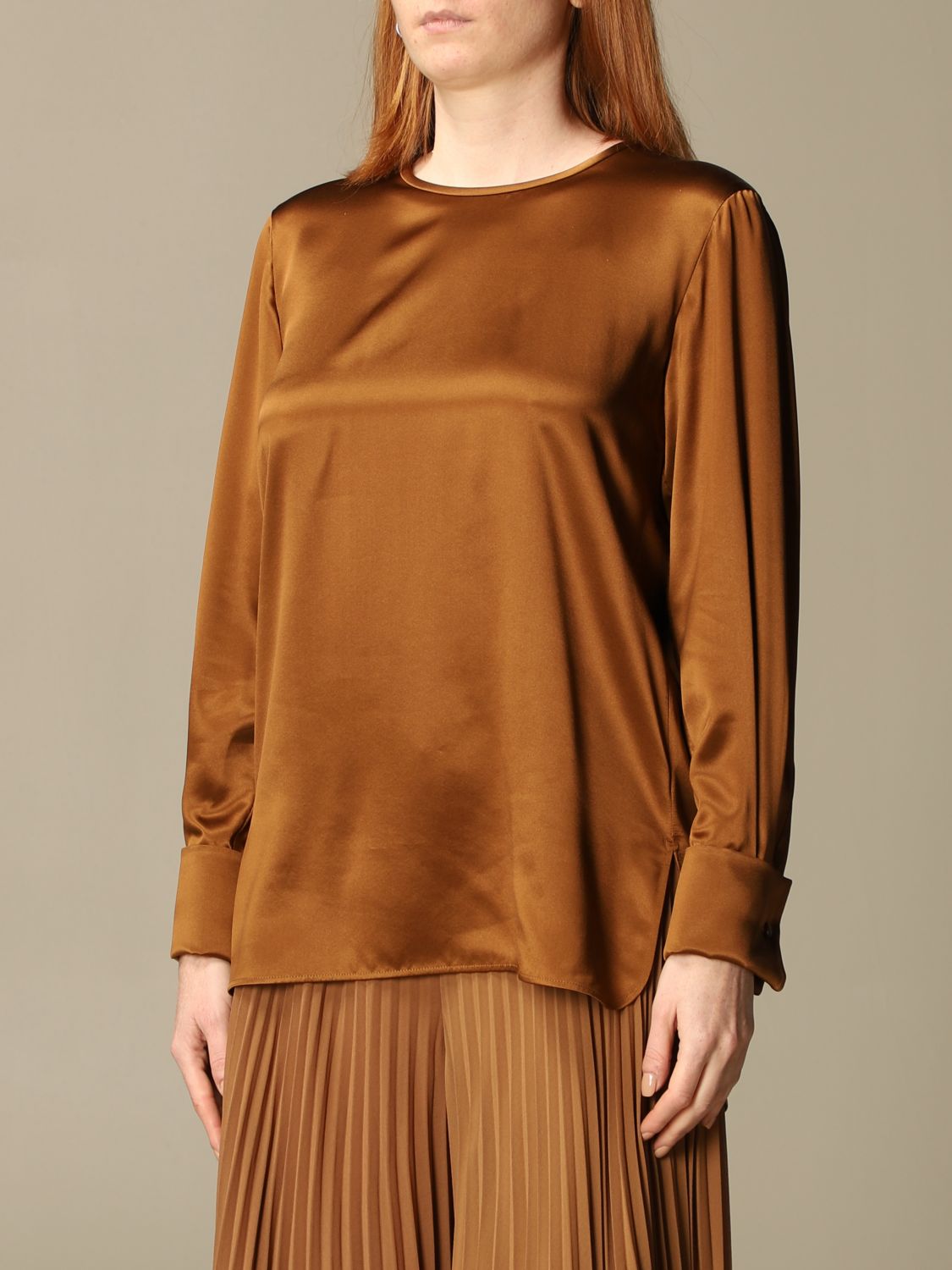 Max Mara tunic in silk satin