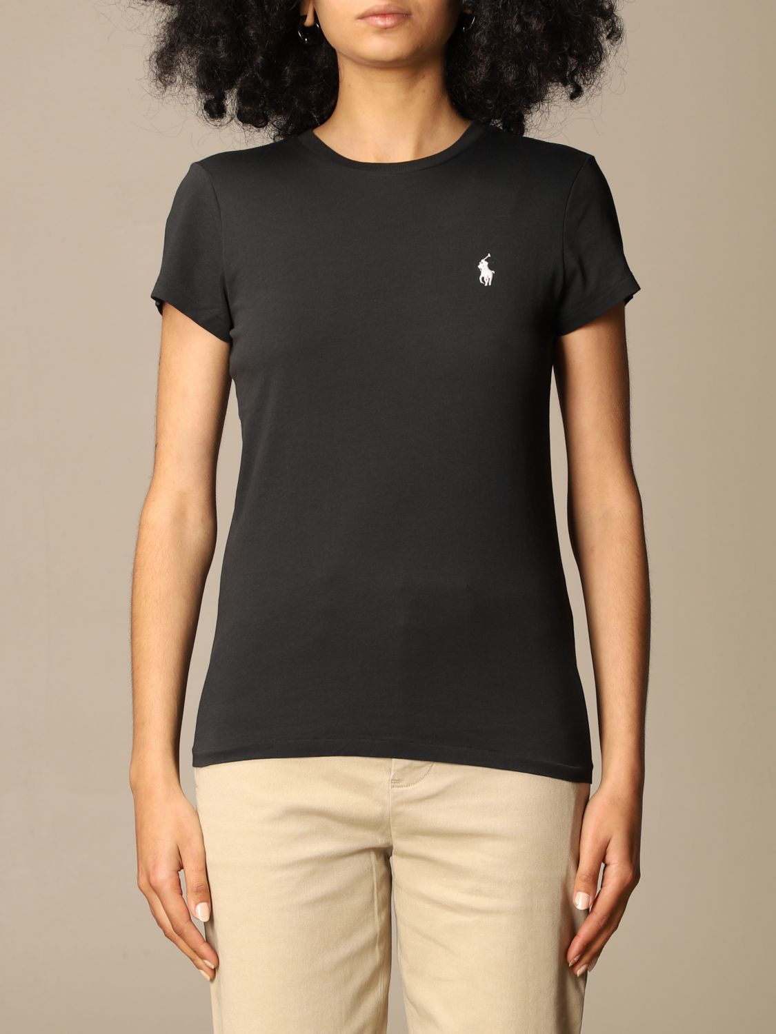 T-Shirt Polo Ralph Lauren: T-shirt women Polo Ralph Lauren black 1