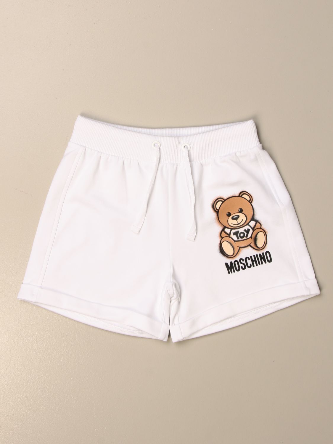 moschino teddy shorts