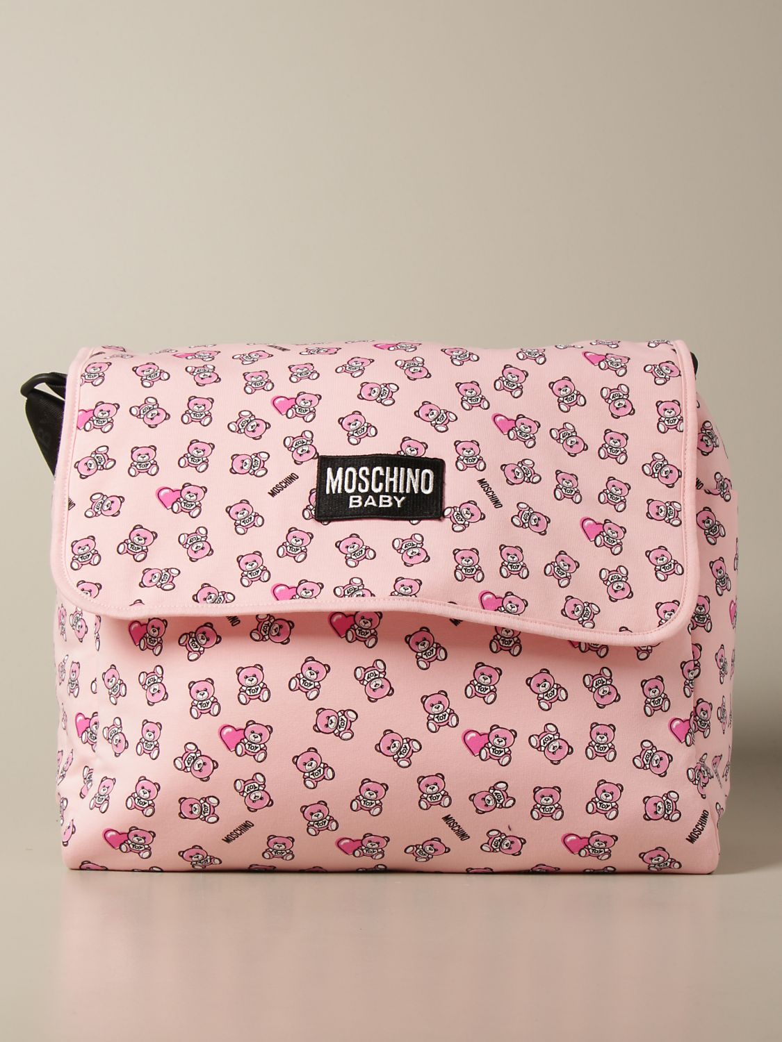 baby pink moschino bag