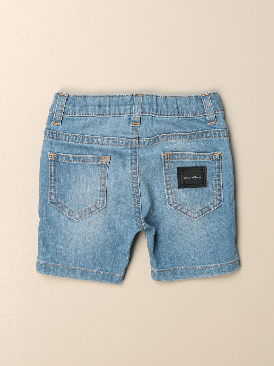 Pantaloncino di jeans Giglio.com Bambina Abbigliamento Pantaloni e jeans Shorts Pantaloncini 