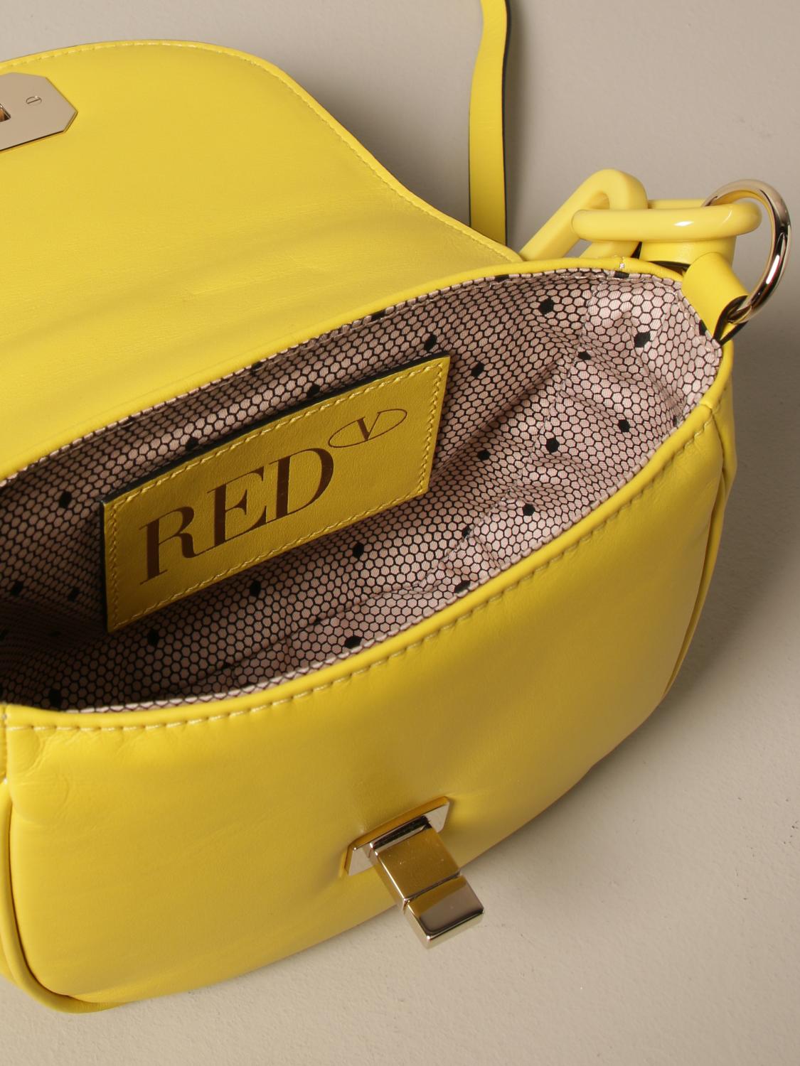 RED(V) mini bag for women Yellow Red(V) mini bag VQ2B0C45 FKF online on