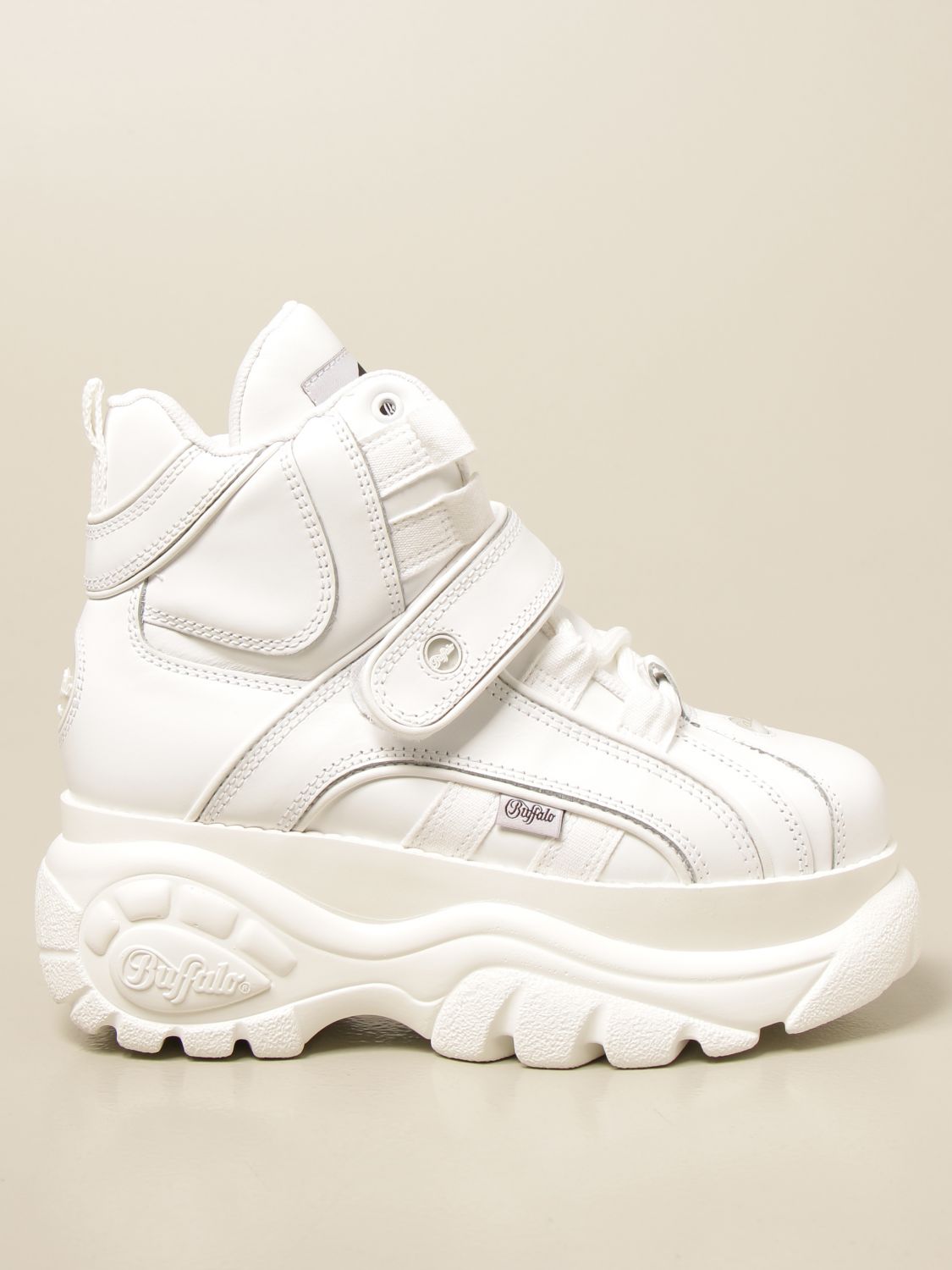 BUFFALO: Shoes | Buffalo Women White | Sneakers Buffalo BFL134814 GIGLIO.COM