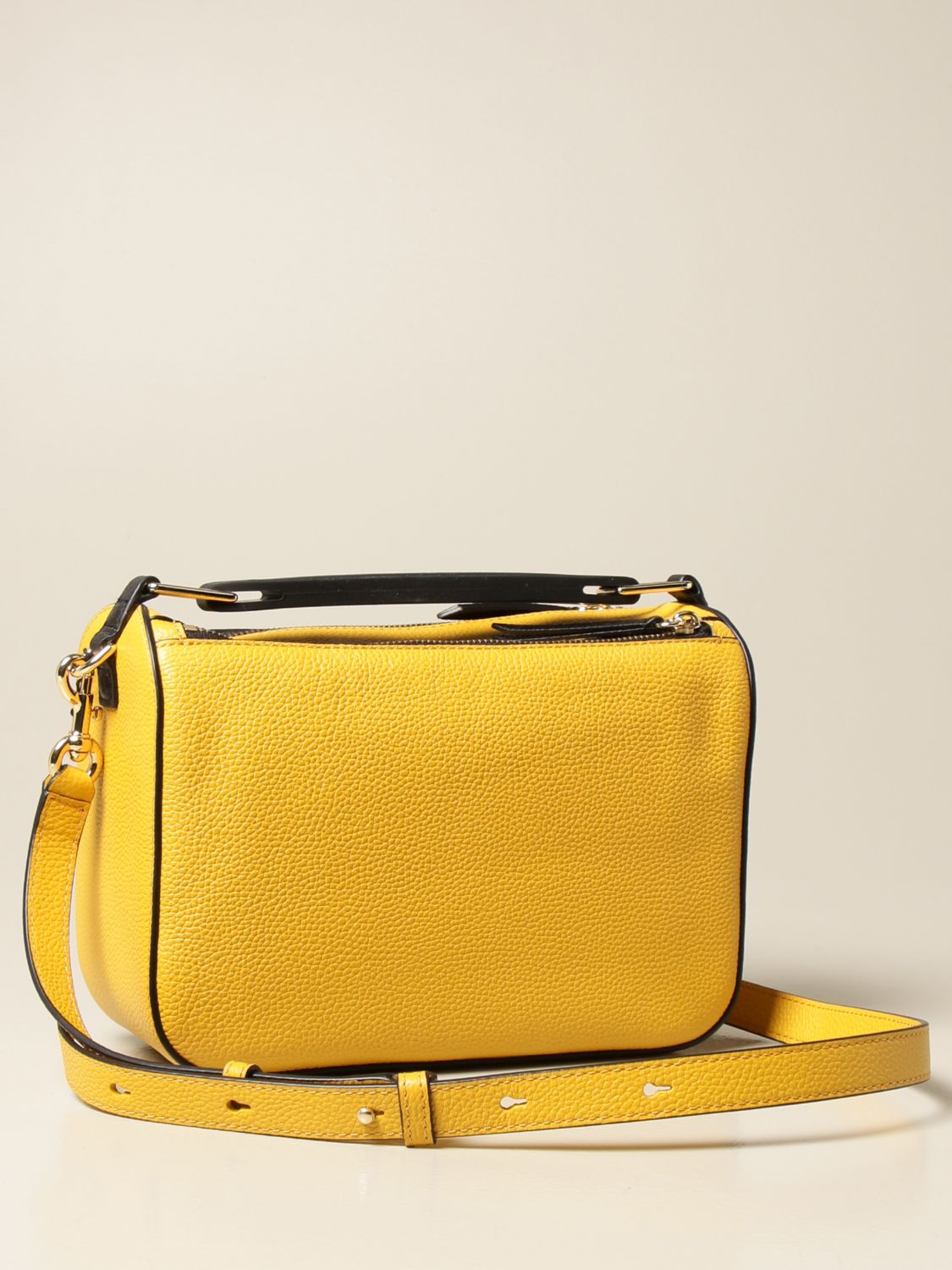 The Colorblock Softbox Marc Jacobs bag in textured leather