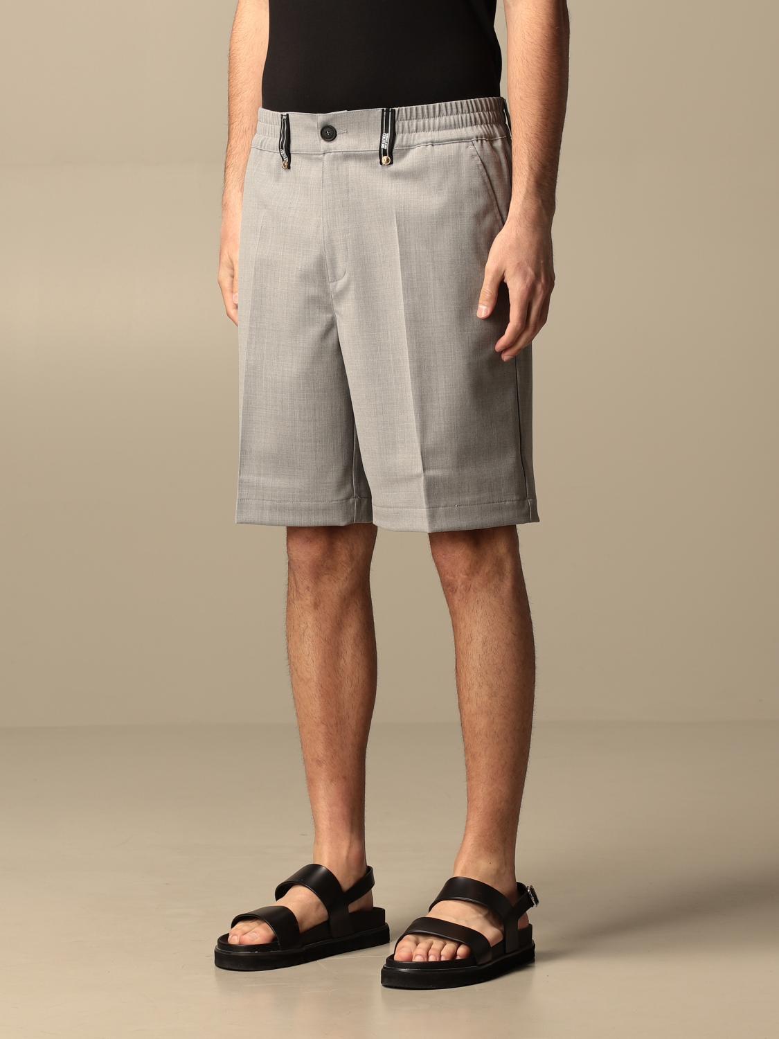 VERSACE JEANS COUTURE: shorts - Grey 