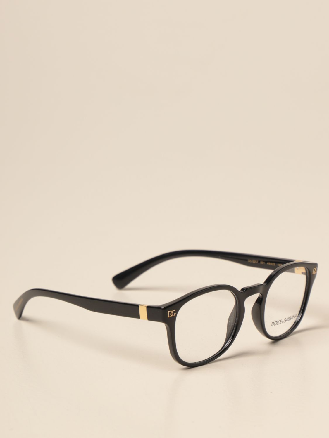 DOLCE & GABBANA: acetate eyeglasses | Glasses Dolce & Gabbana Men Black ...