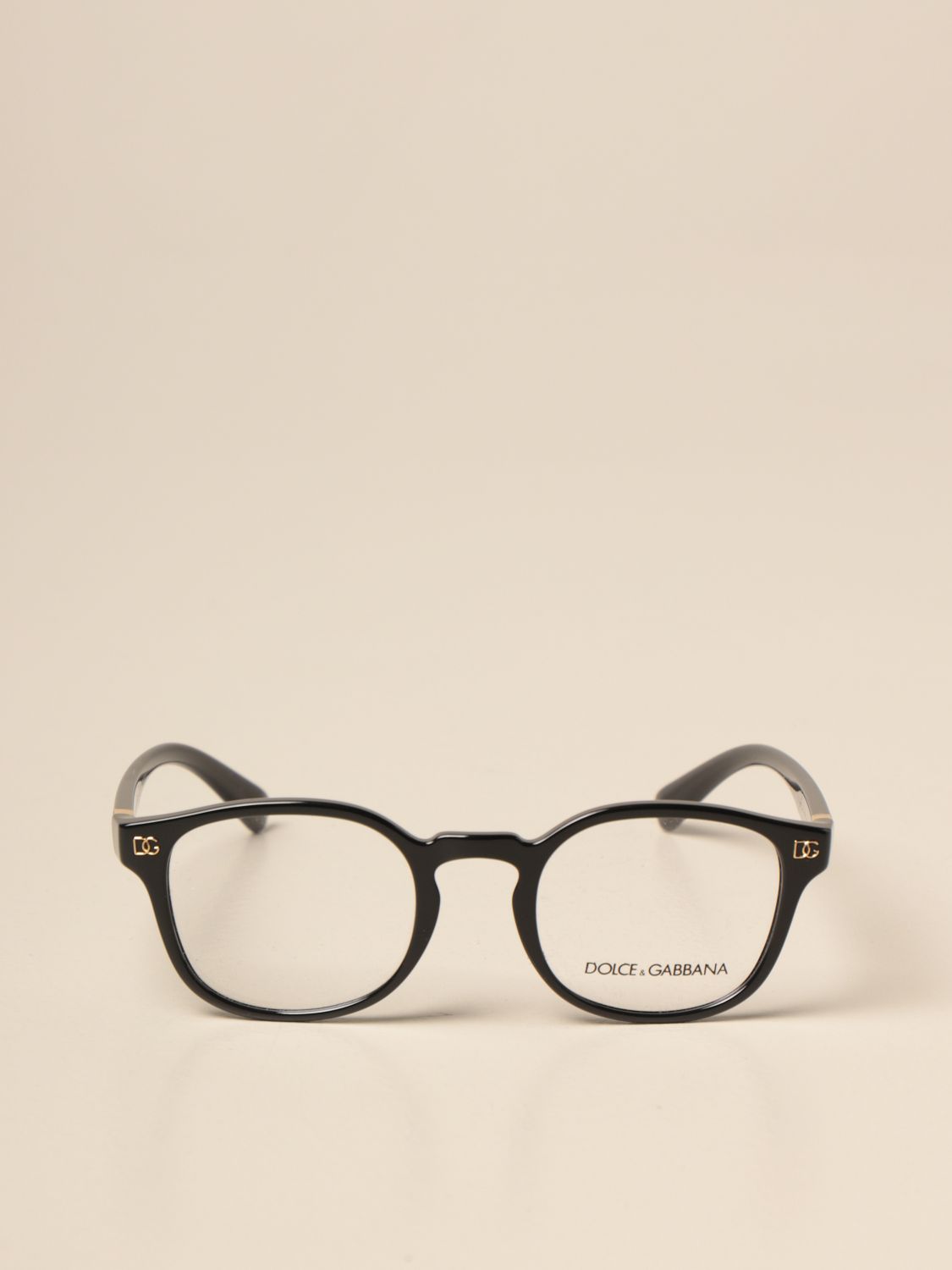DOLCE & GABBANA: acetate eyeglasses | Glasses Dolce & Gabbana Men Black ...
