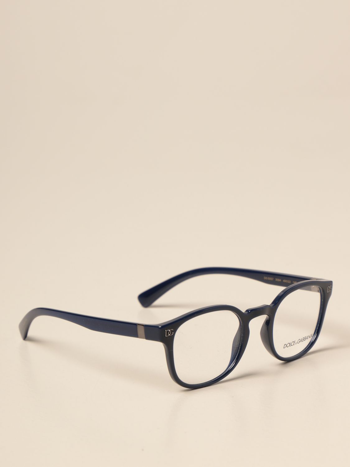 DOLCE & GABBANA: acetate eyeglasses - Blue | Dolce & Gabbana glasses DG ...