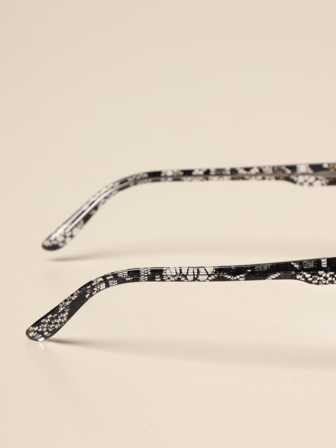 DOLCE \u0026 GABBANA: Occhiali da vista in acetato e pizzo - Grigio | Occhiali  Dolce \u0026 Gabbana DG 3334 GIGLIO.COM