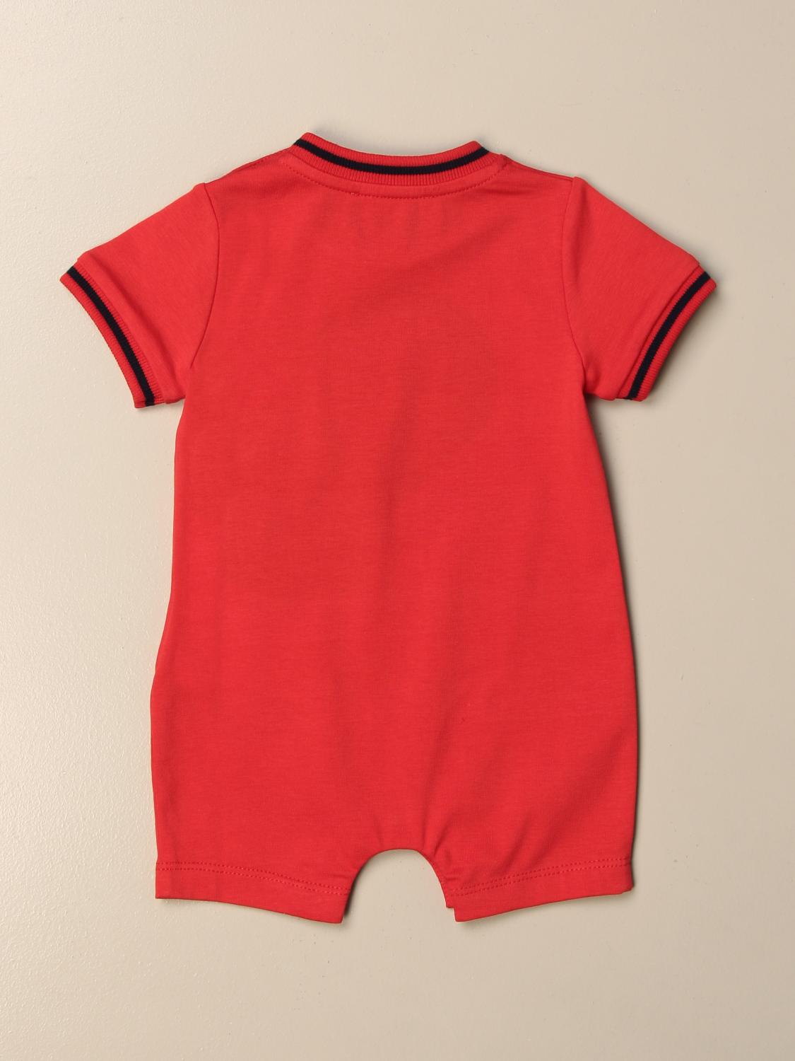 MOSCHINO BABY onesie + hat set Pack Moschino Baby Kids Red Pack