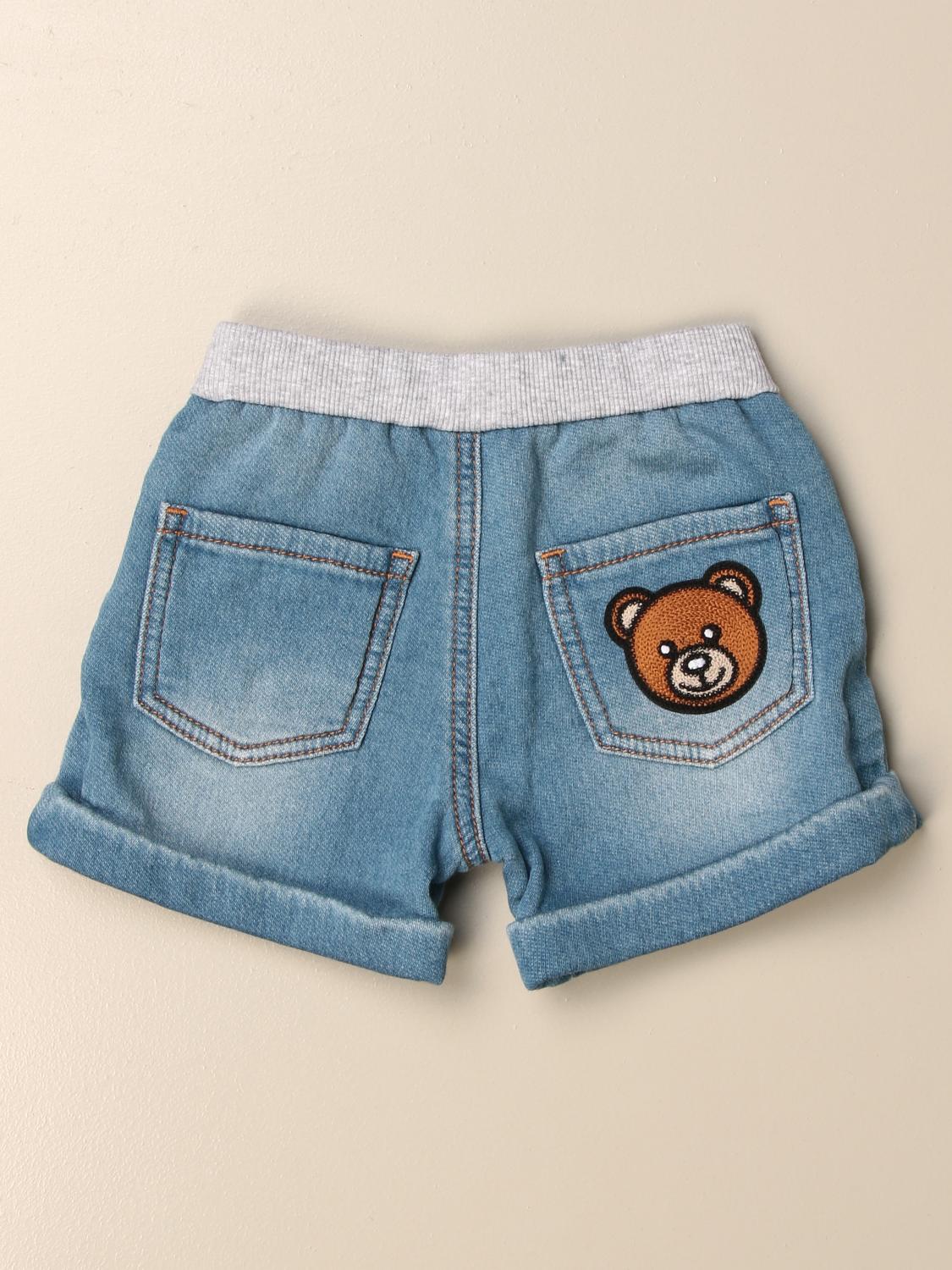 infant denim shorts