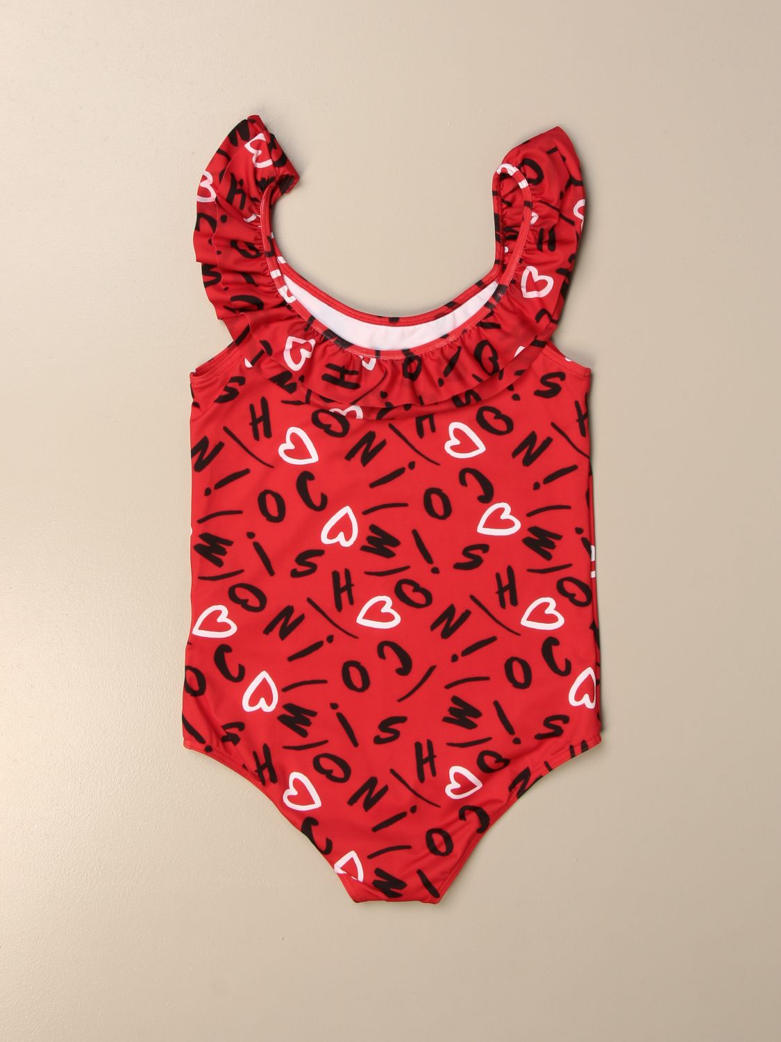 MOSCHINO KID: one-piece swimsuit with 