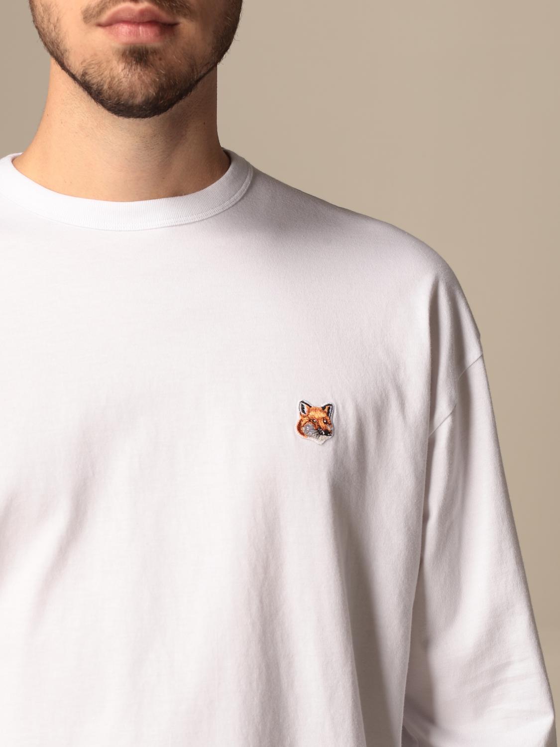 maison kitsune logo t shirt