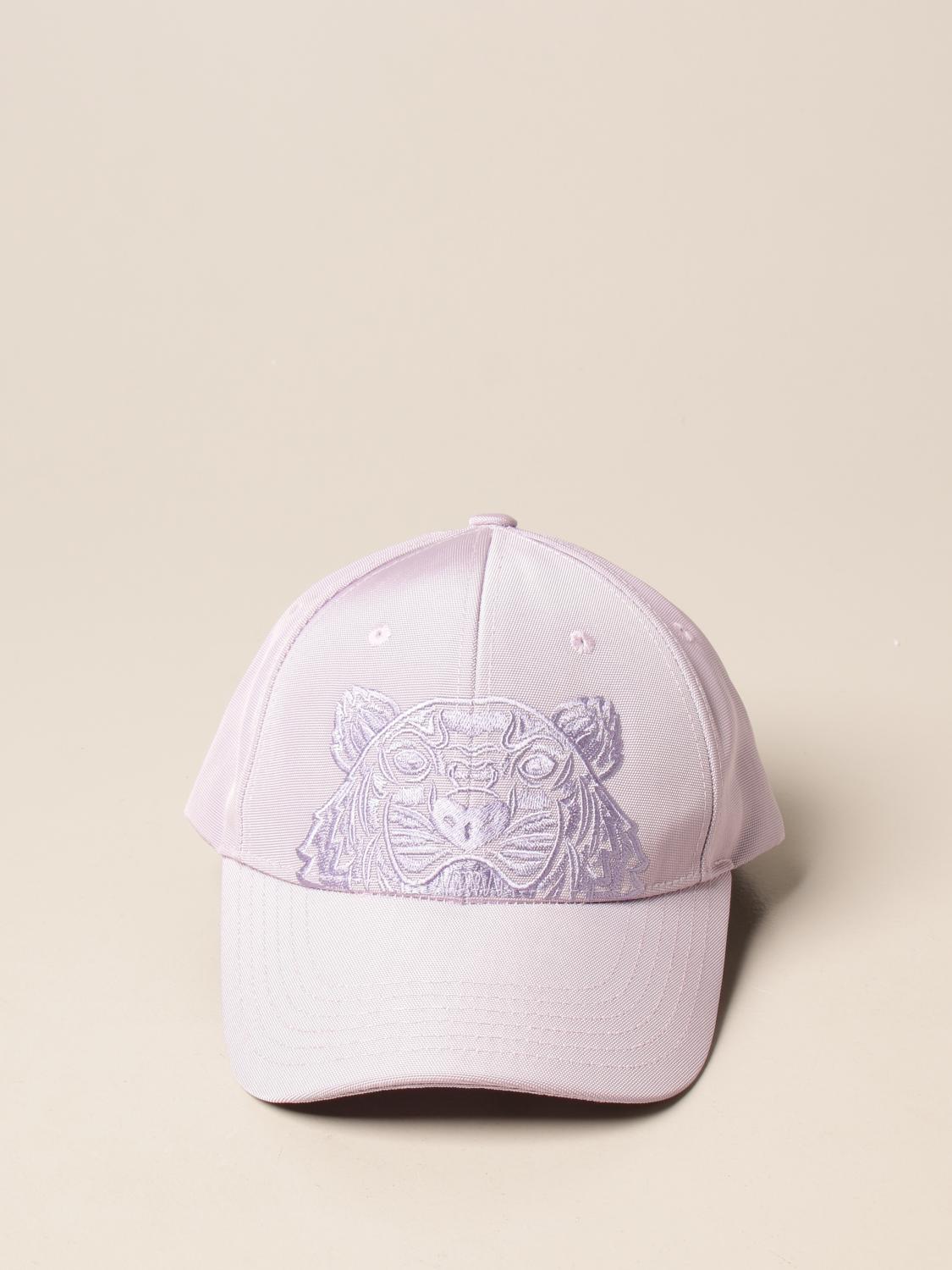 KENZO baseball cap with Tiger logo Pink Kenzo hat FA65AC301F20