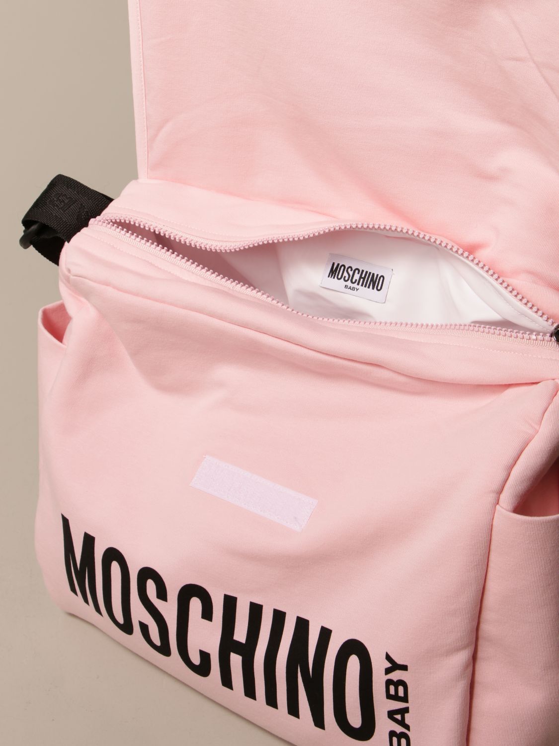 moschino baby bag pink