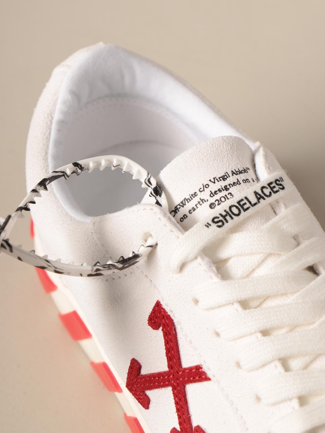 off white sneakers canvas