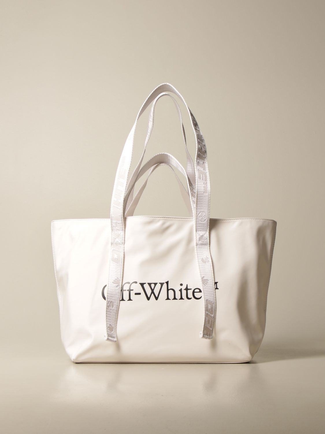 off white shopping bag
