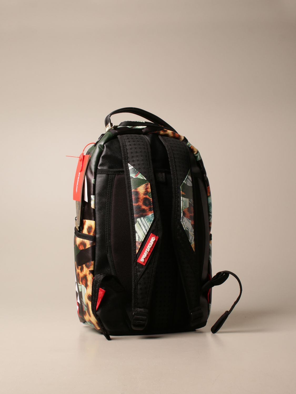 Vegan leather backpack Sprayground Brown in Vegan leather - 24776249