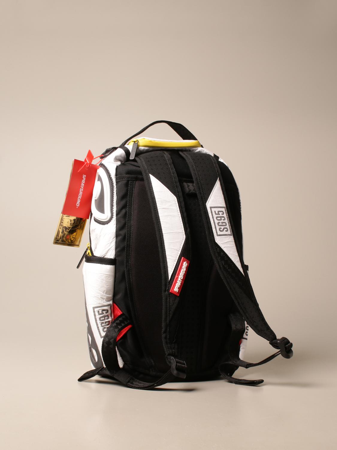 SPRAYGROUND: Backpack In Technical Fabric With Carved Shark Mouth ...