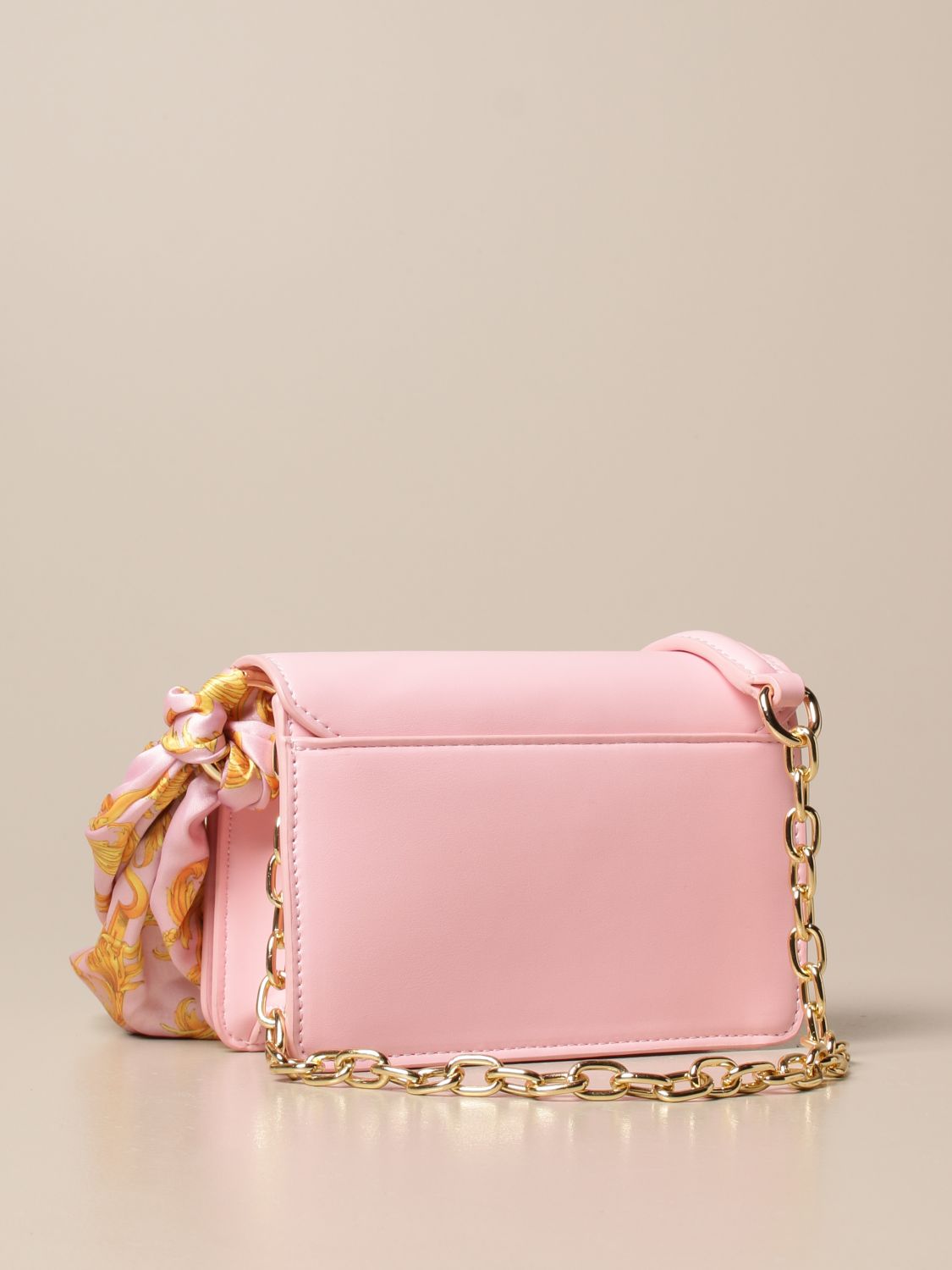 Versace Jeans Couture Versace Jeans Logo Crossbody Bag Pink Plastic  Polyurethane ref.752186 - Joli Closet