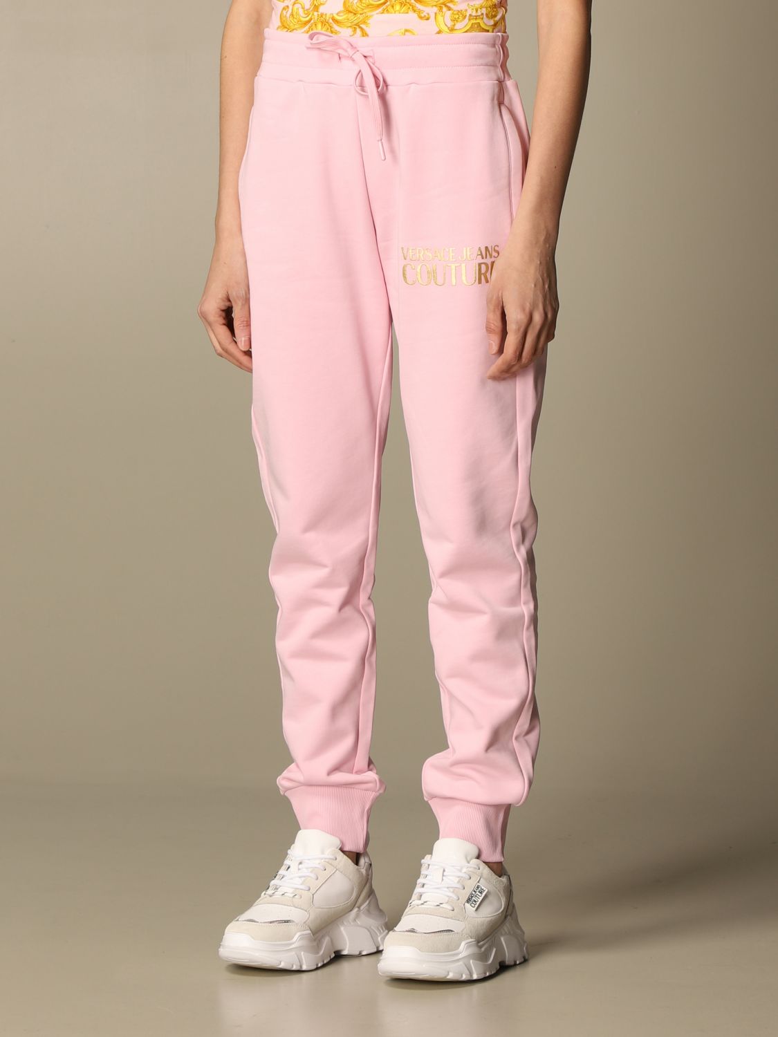 pink versace jeans