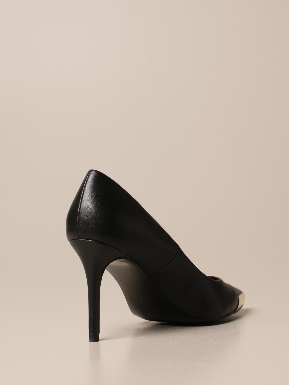 VERSACE JEANS COUTURE court shoes for women Black Versace Jeans