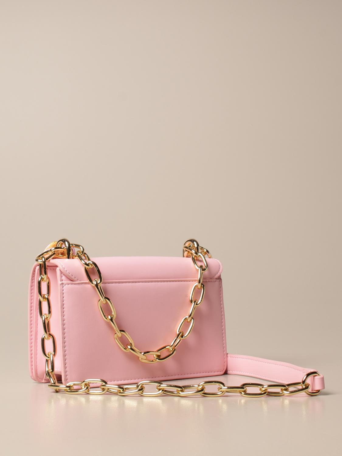 versace jeans pink bag