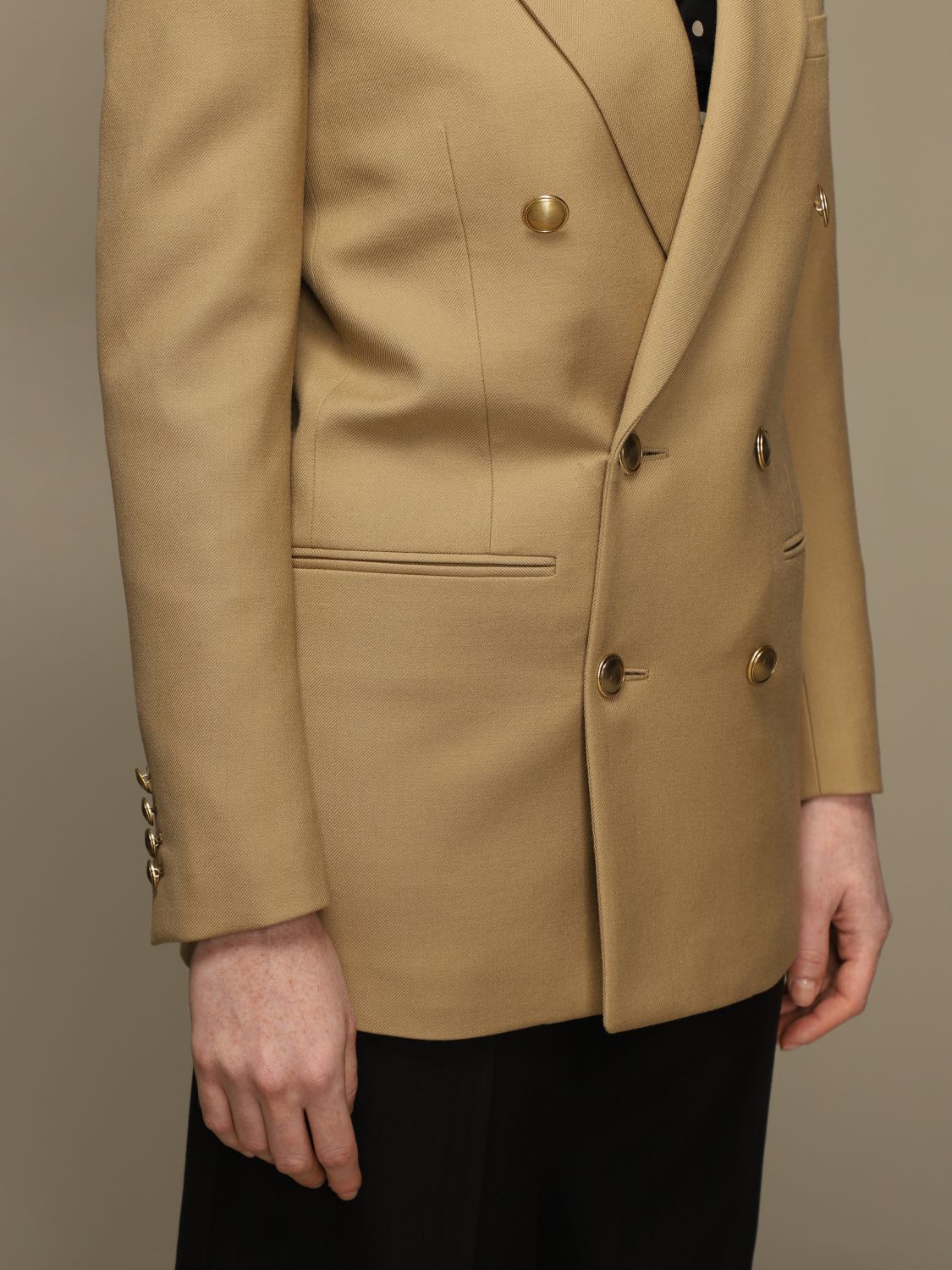 ysl beige jacket