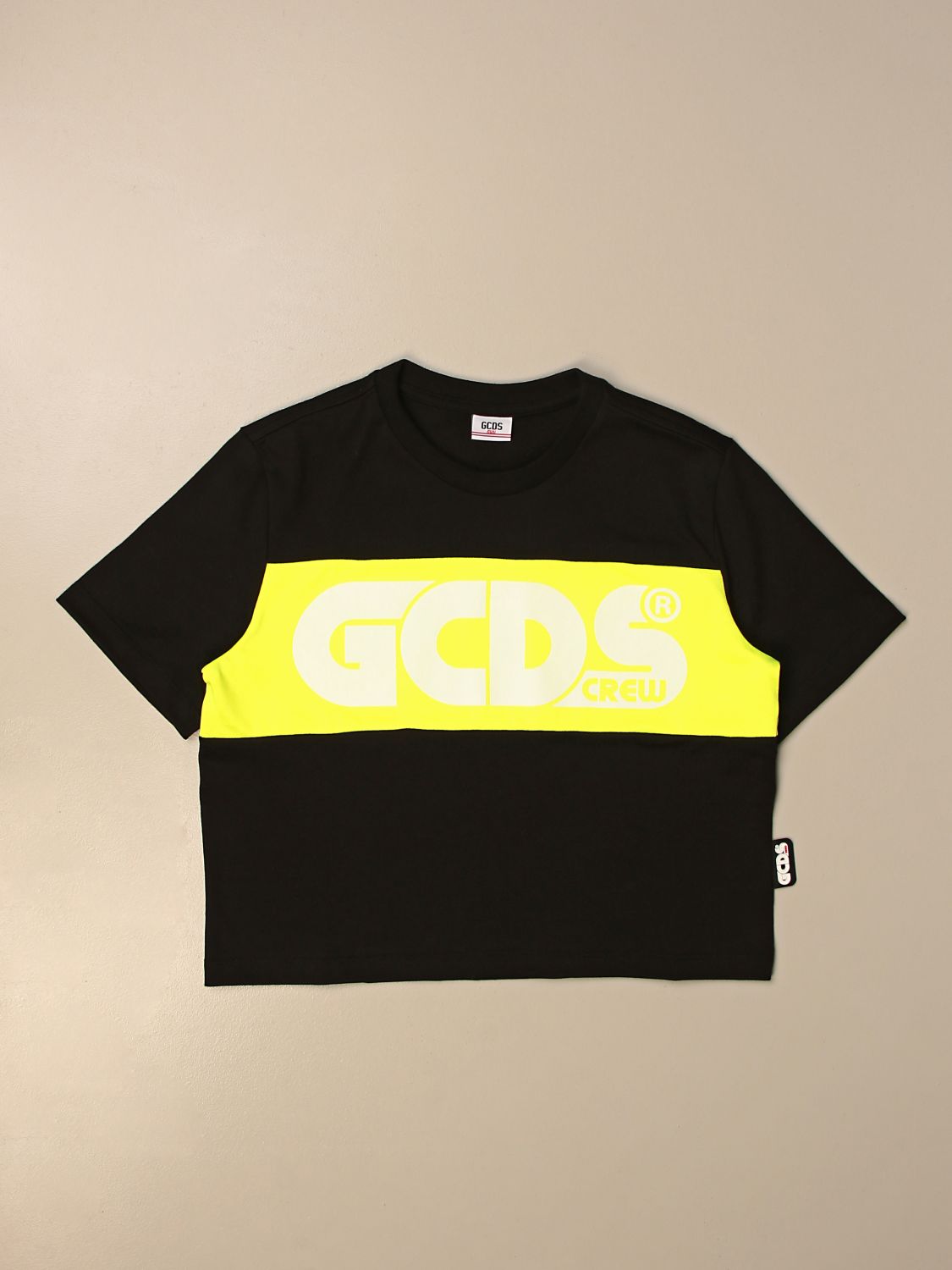 T-Shirt Gcds: T-shirt kinder Gcds schwarz 1