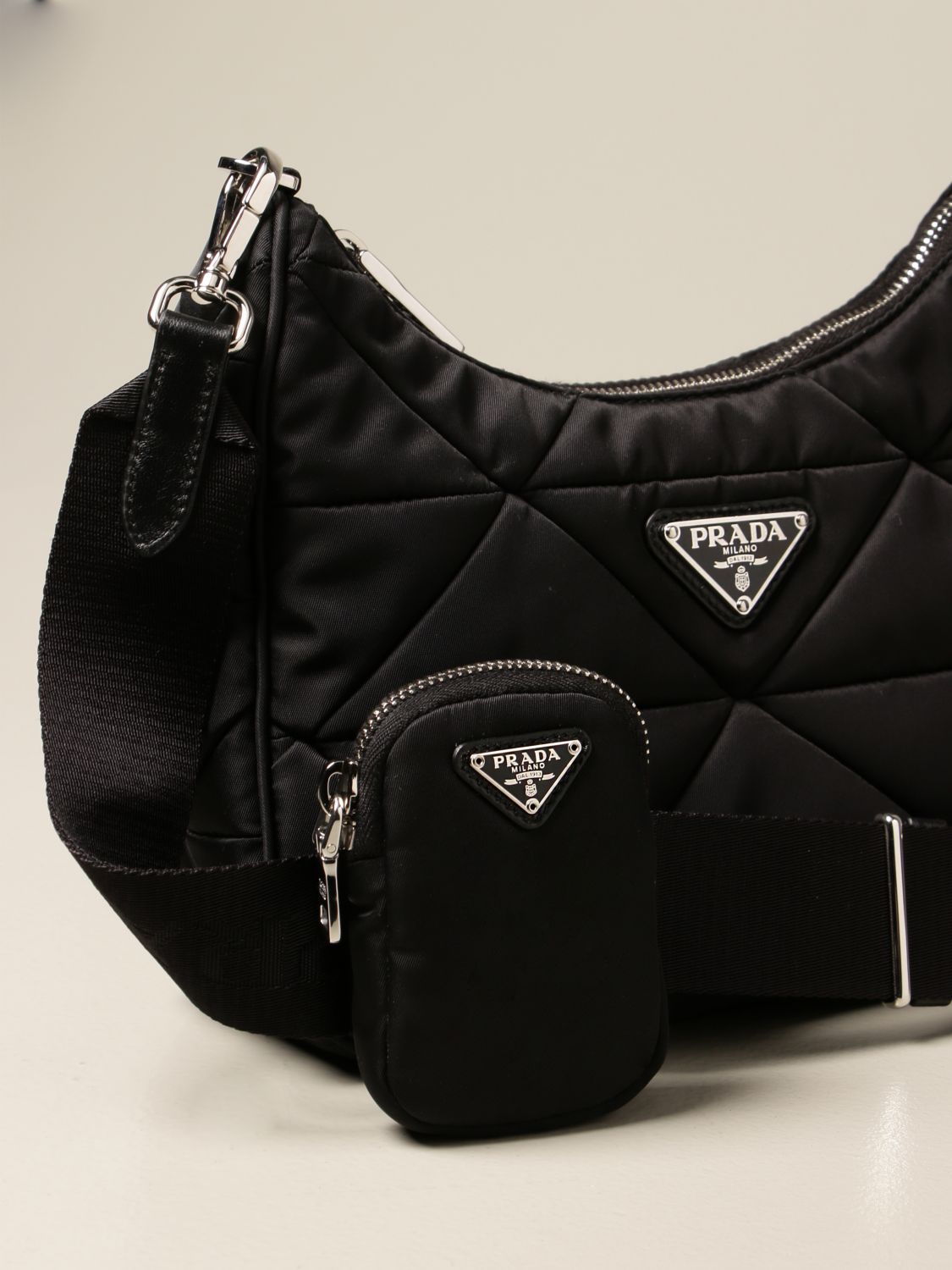 Prada Re-Edition quilted leather cross-body bag - ShopStyle