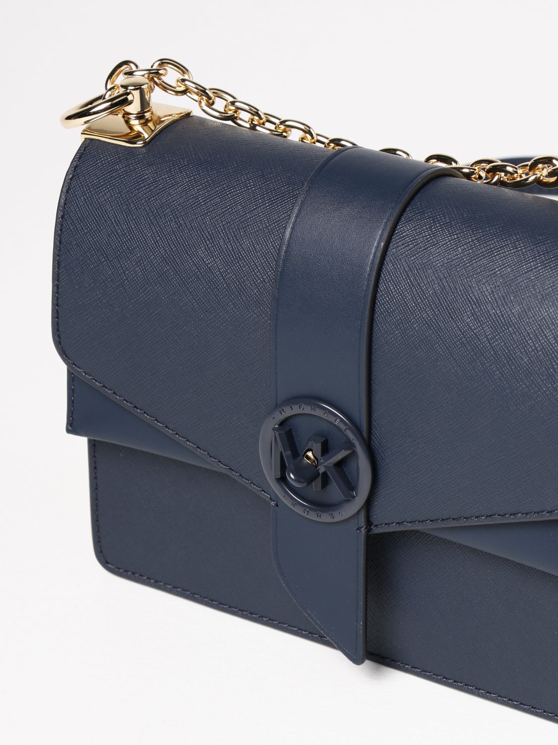 Michael Kors Saffiano Leather 3-in-1 Crossbody - Blue Crossbody Bags,  Handbags - MIC180384