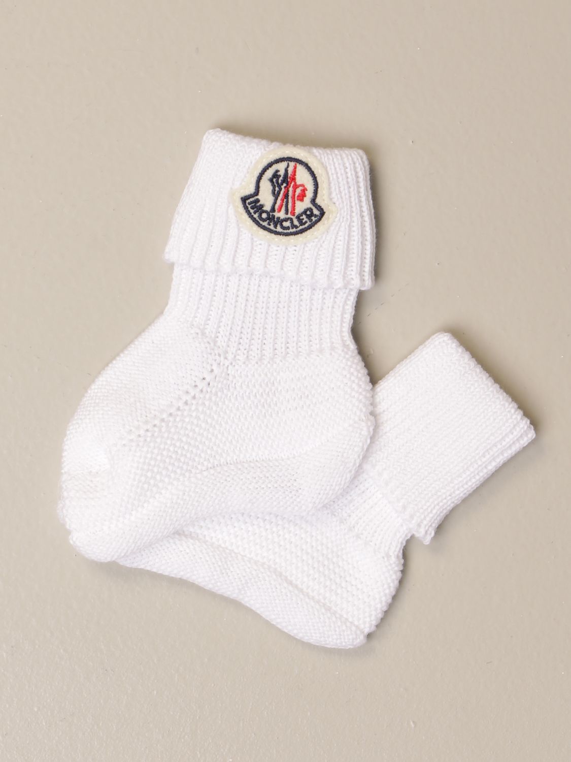 Pack Moncler: Moncler cap + socks set with logo white 3