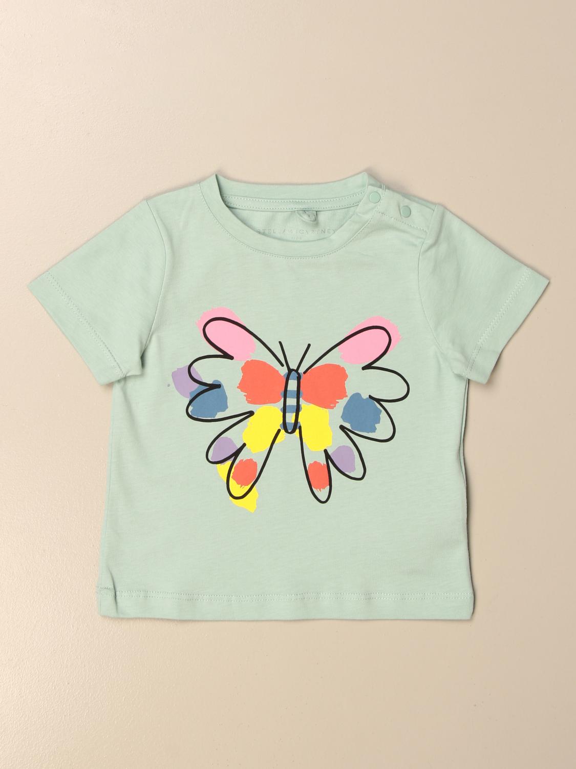 green shirt with butterfly