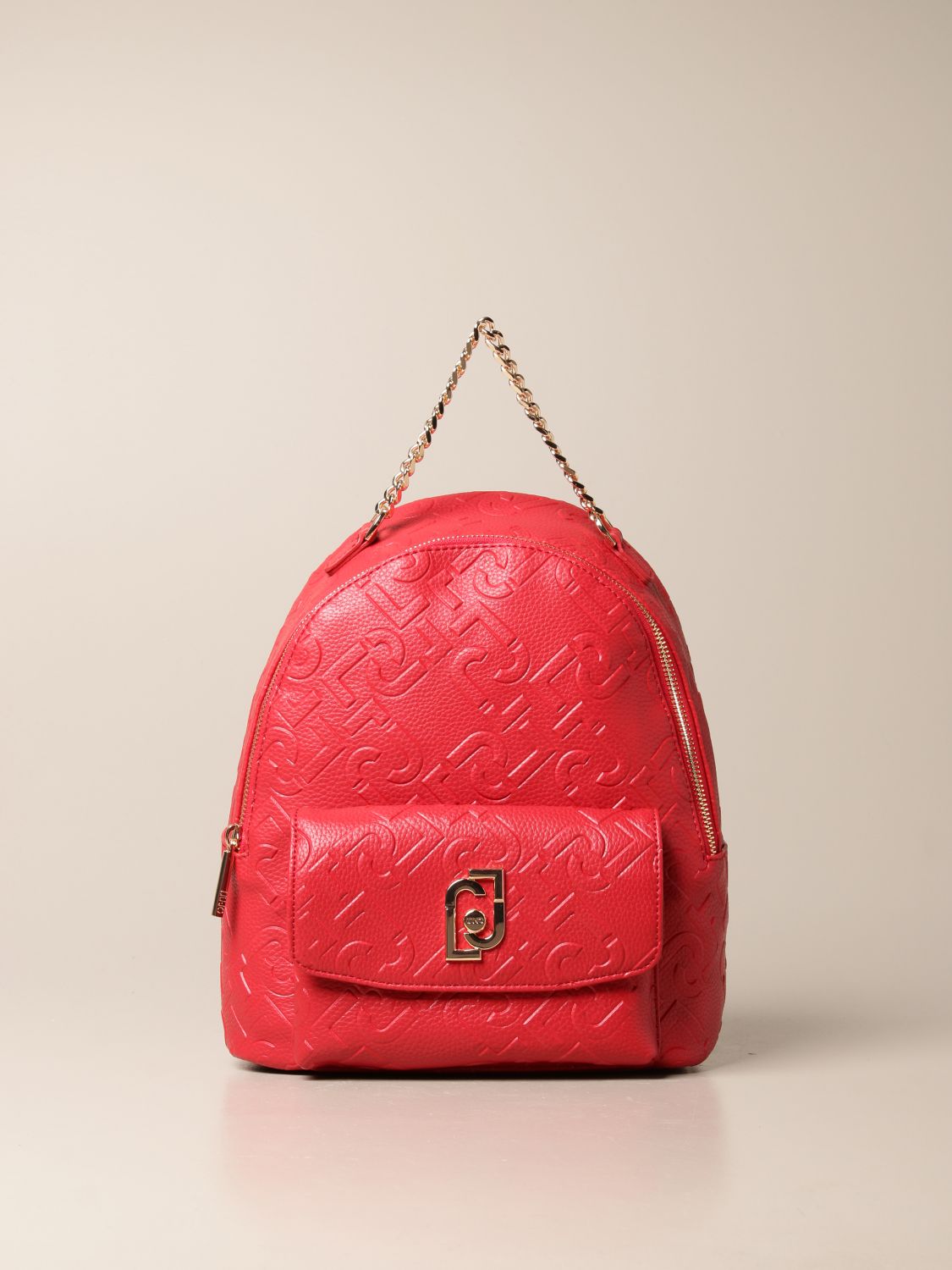 Damen Taschen Rucksäcke Liu Jo Polyurethan rucksack in Rot 