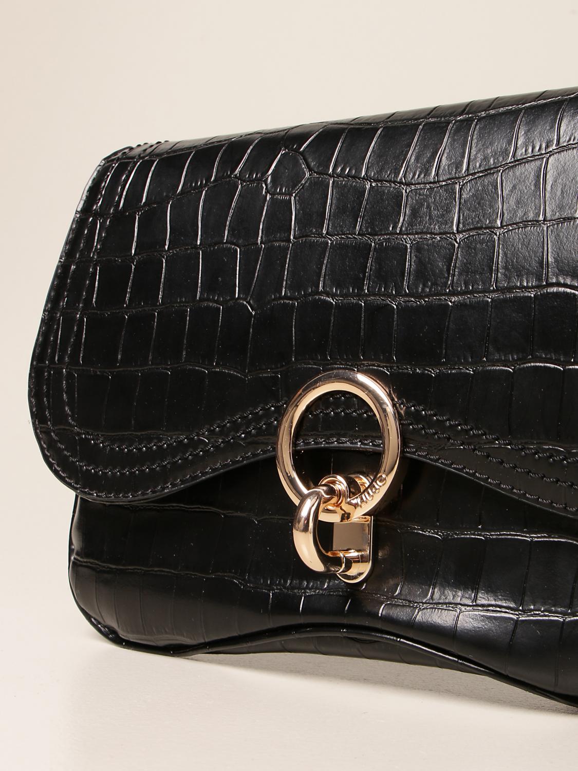 LIU JO: crossbody bag in synthetic leather with crocodile print ...