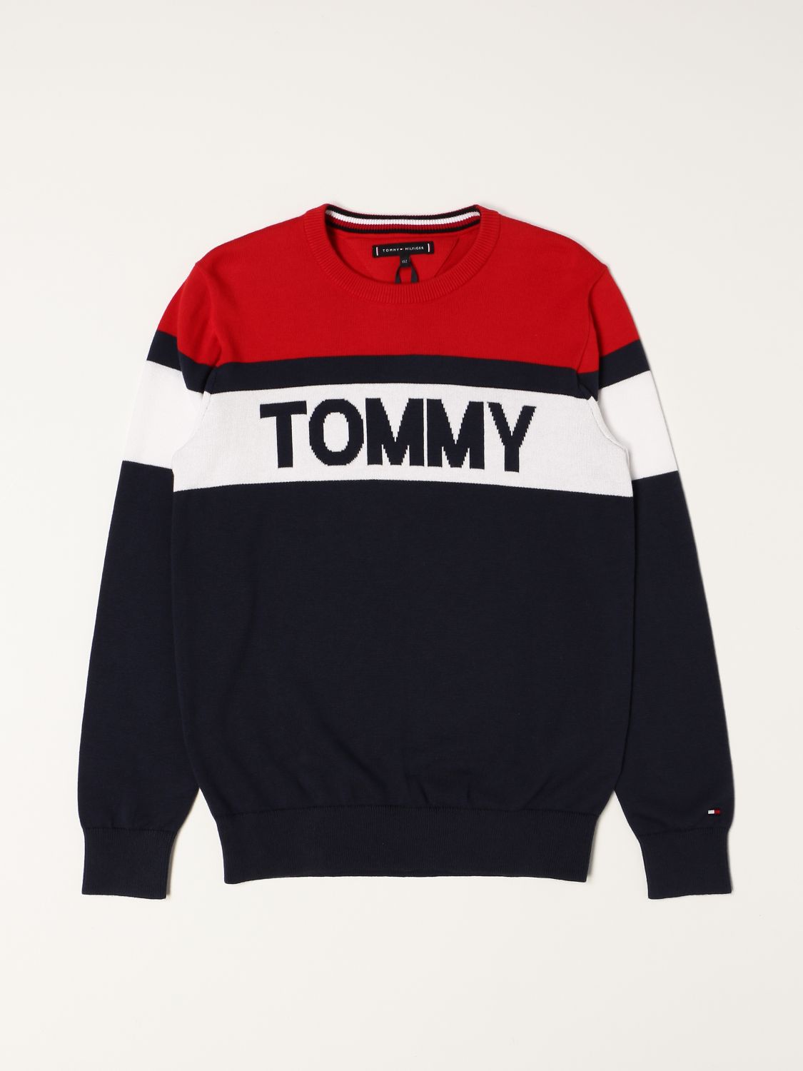 TOMMY HILFIGER: for boys - Navy | Tommy Hilfiger sweater KB0KB06510 online GIGLIO.COM