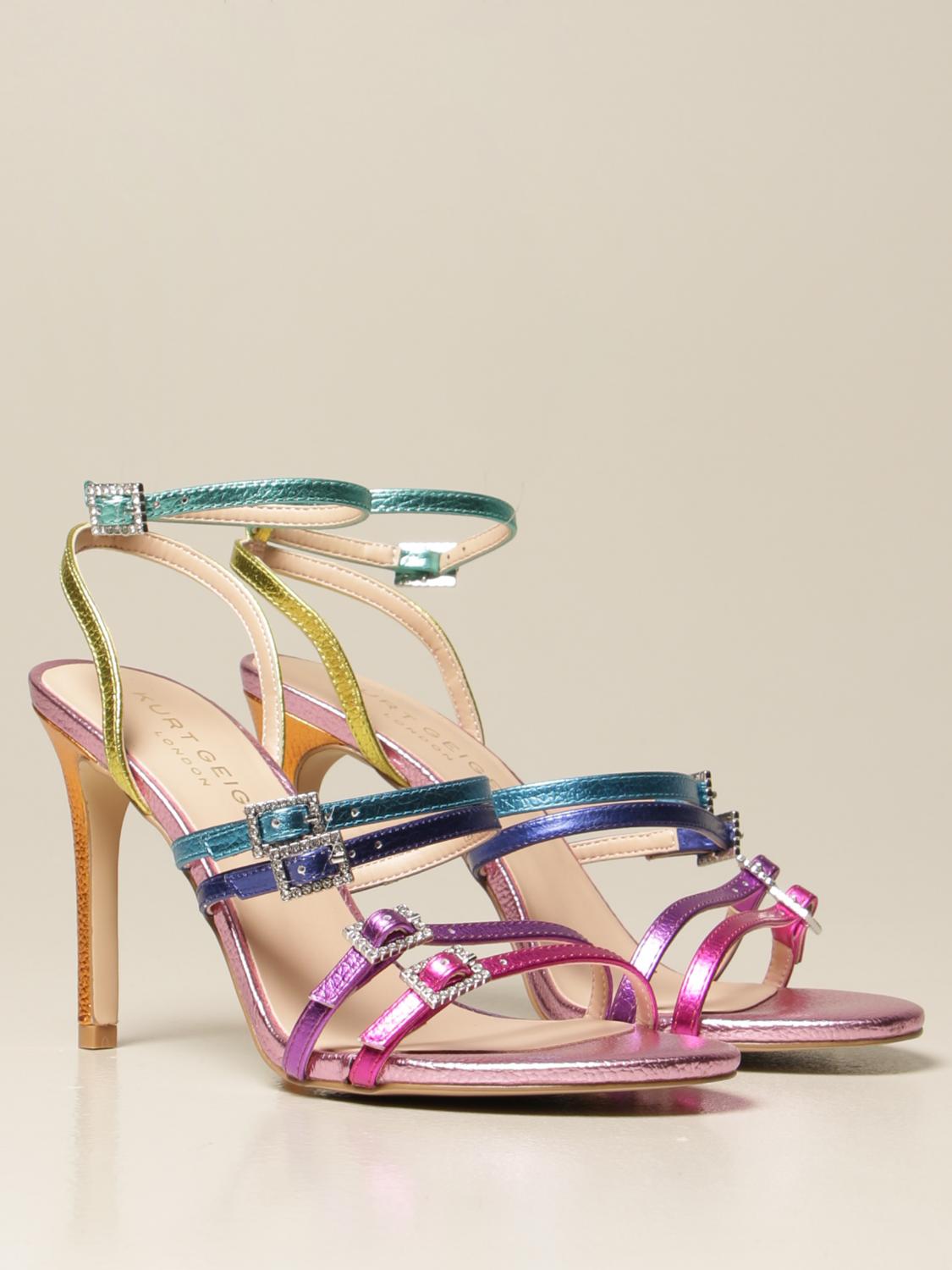 kurt geiger low heel sandals