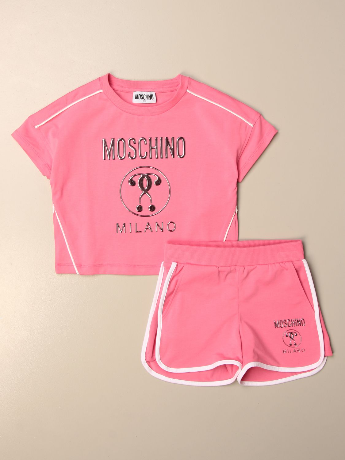 moschino jogging suit