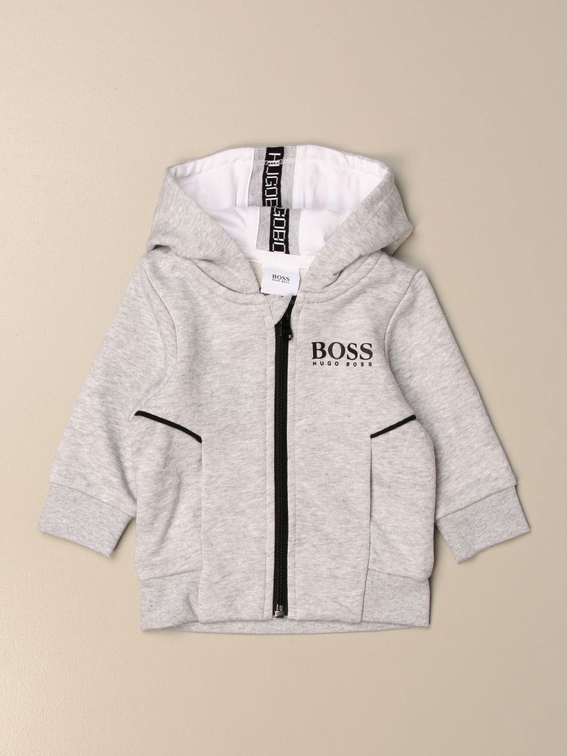 hugo boss grey sweater