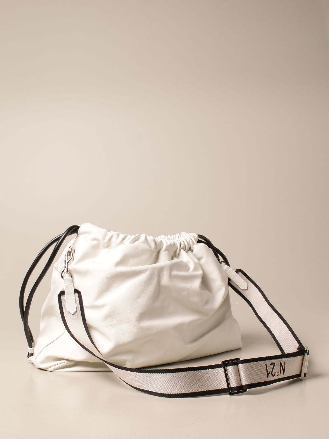 Cross body bags N°21 - Eva Pouch bag in white - 21EBP0858ECO0W001