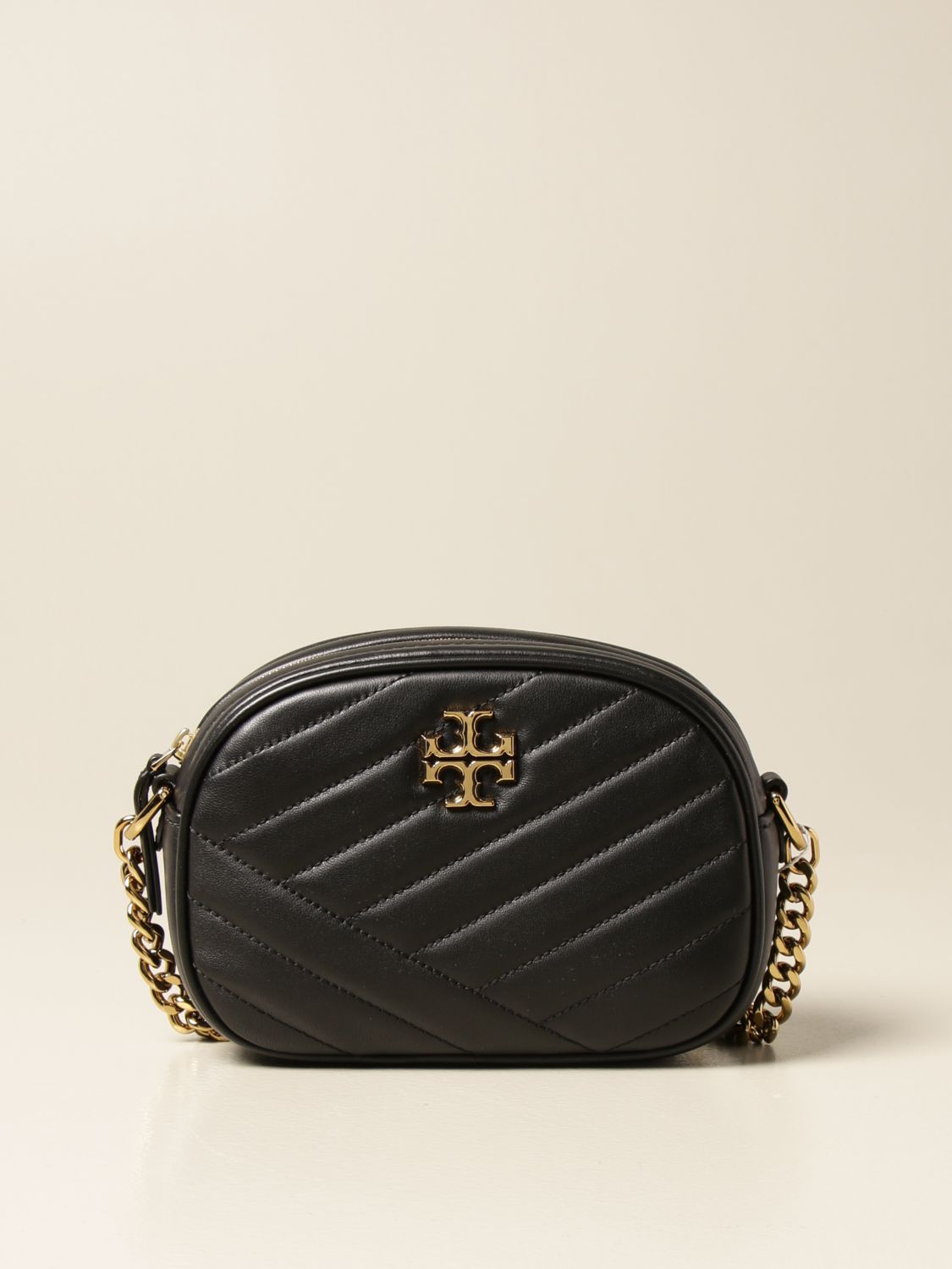 TORY BURCH: Kira bag in quilted leather - Black | Tory Burch mini bag 60227  online on 